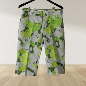 Ann Taylor Printed Capri Pants